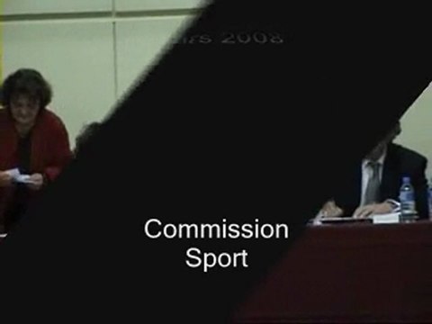 elections des membres de la commission Sport