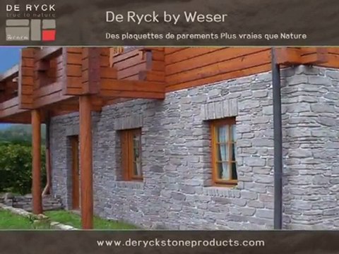De Ryck by Weser - Plaquettes de parements en pierre reconstituée
