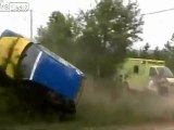 Spectacular Rally Crash - wait for it