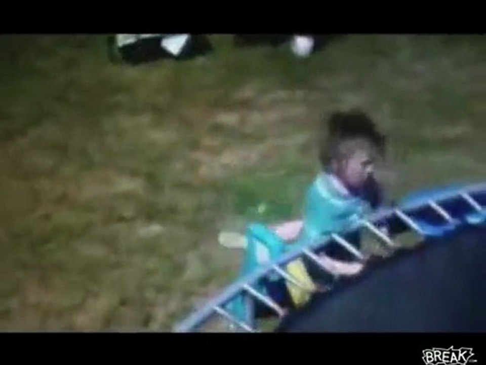 Trampoline Ramp Fail 