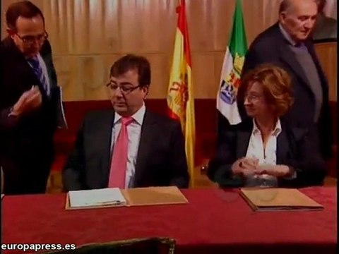 Garmendia y Vara firman un convenio para desarrollar la Estr