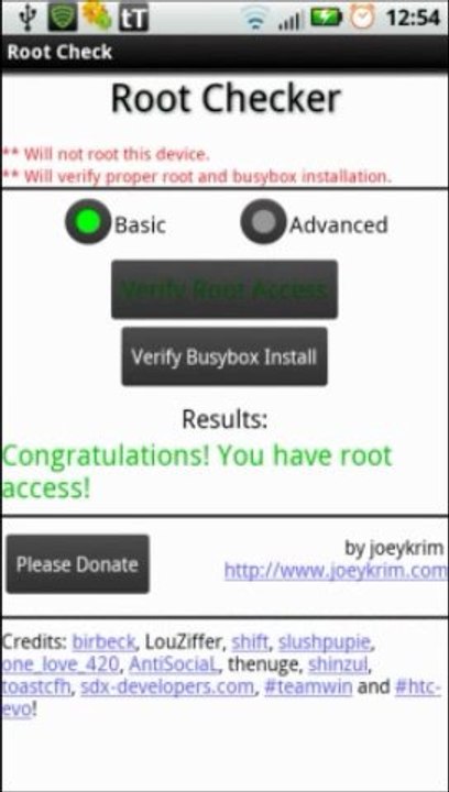 Android video screen