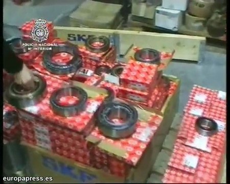 Intervienen rodamientos industriales falsificados