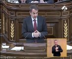 Zapatero critica la ambición de Rajoy