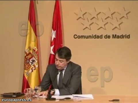 Ignacio González tras el Consejo de Gobierno