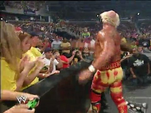 SUMMERSLAM 2005 HULK HOGAN vs. SHAWN MICHAELS