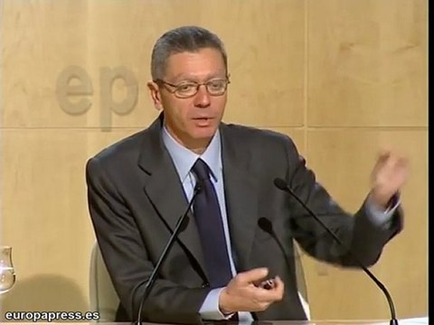 Gallardón informa tras la Junta de Gobierno