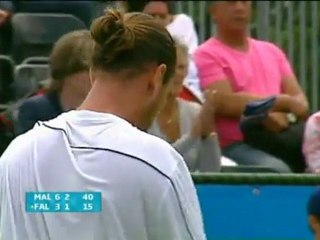 Hertogenbosch - Malisse in 2 set su Falla