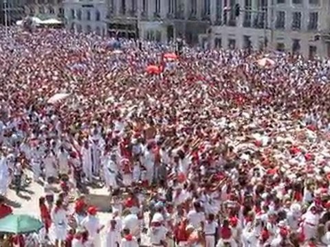 Flash mob Black Eyed Peas - Fêtes de Bayonne 2010