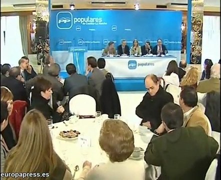 Cospedal y Gallardón en un acto en Talavera