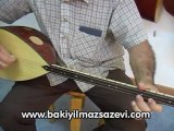 Ardıç bağlama Uzun  sap Parlak 41cm baki yilmaz saz evinden(Juniper Long  neck)