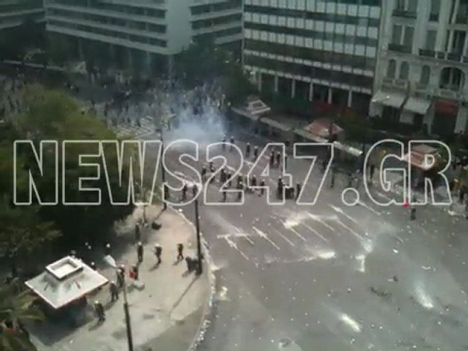 Συγκρούσεις κουκουλοφόρων-Ματ