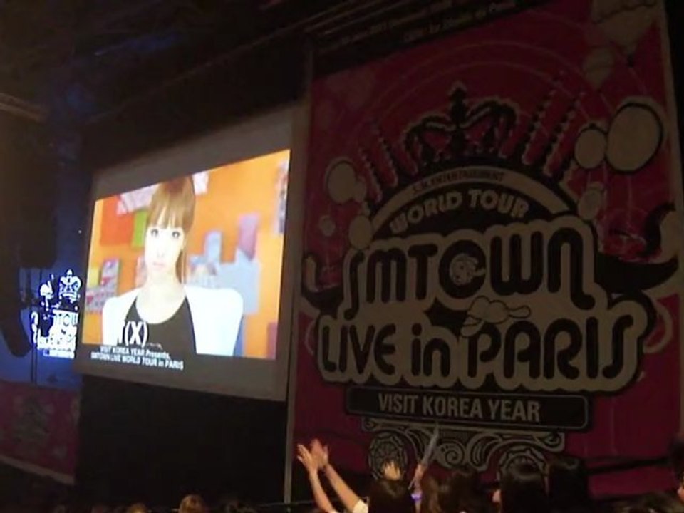 video intro smtown in paris