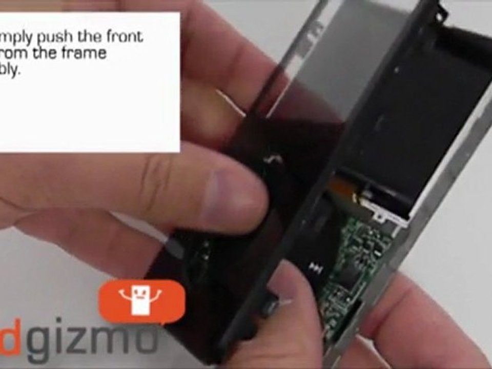 iPod Video Repair: 5th Generation iPod Video Front Panel Rep
