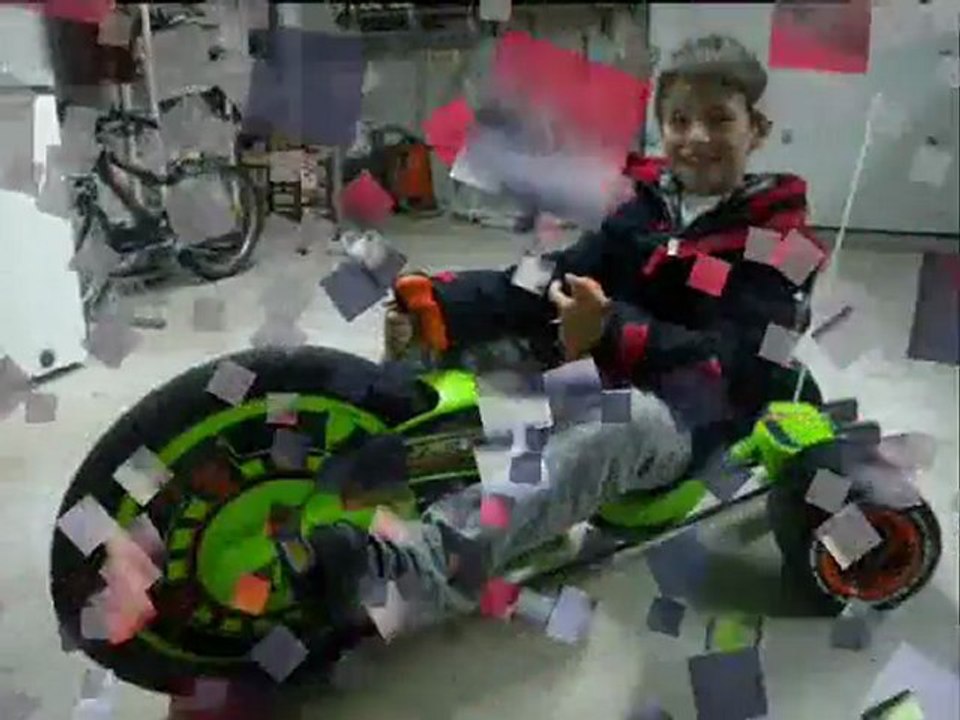 Premiers coups pédale greenmachine