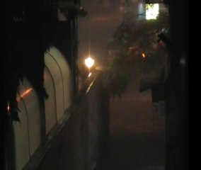 Mousson Bombay Inde Juin 2011