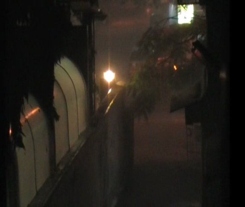 Mousson Bombay Inde Juin 2011