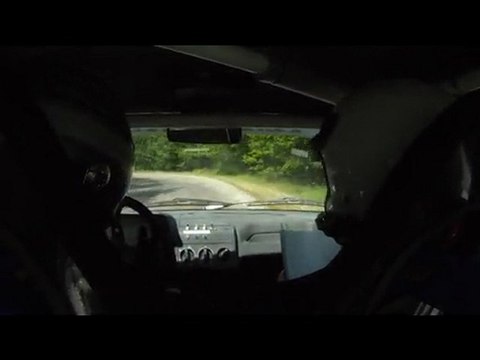 Rallye du Viganais 2011 - ES5 : Alzon - Blandas (Sortie de Route)