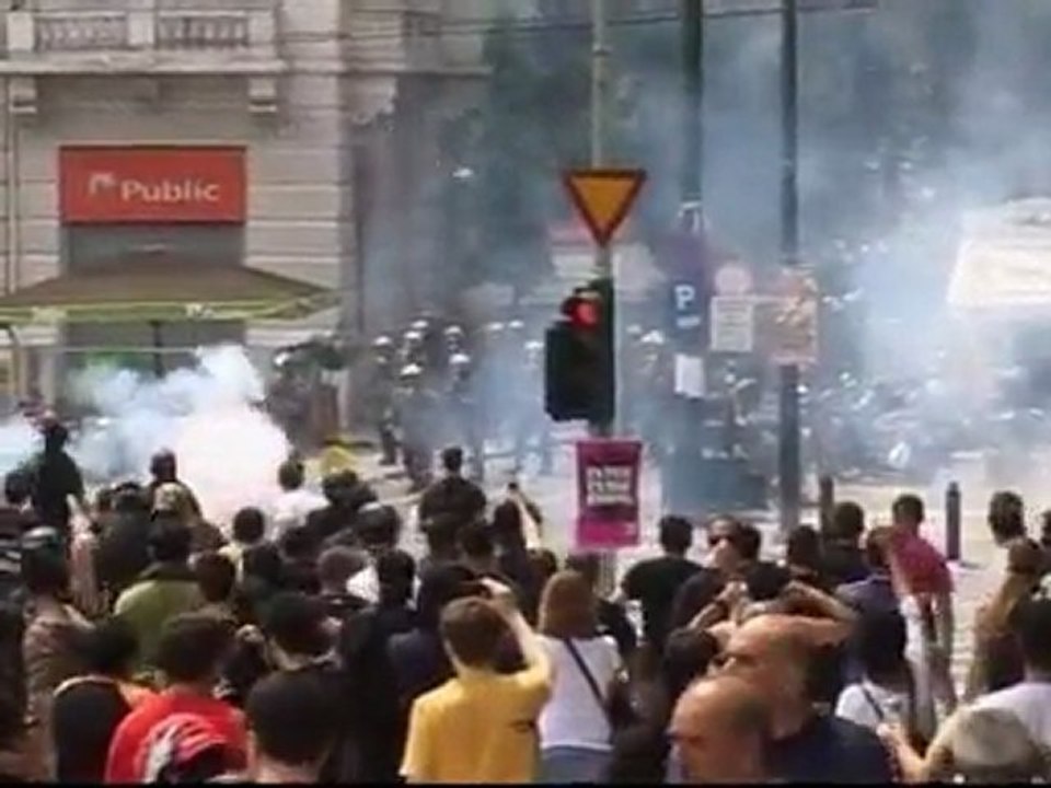 Violent protests in Athens