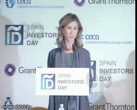 Cristina Garmendia en el Foro de Investigadores