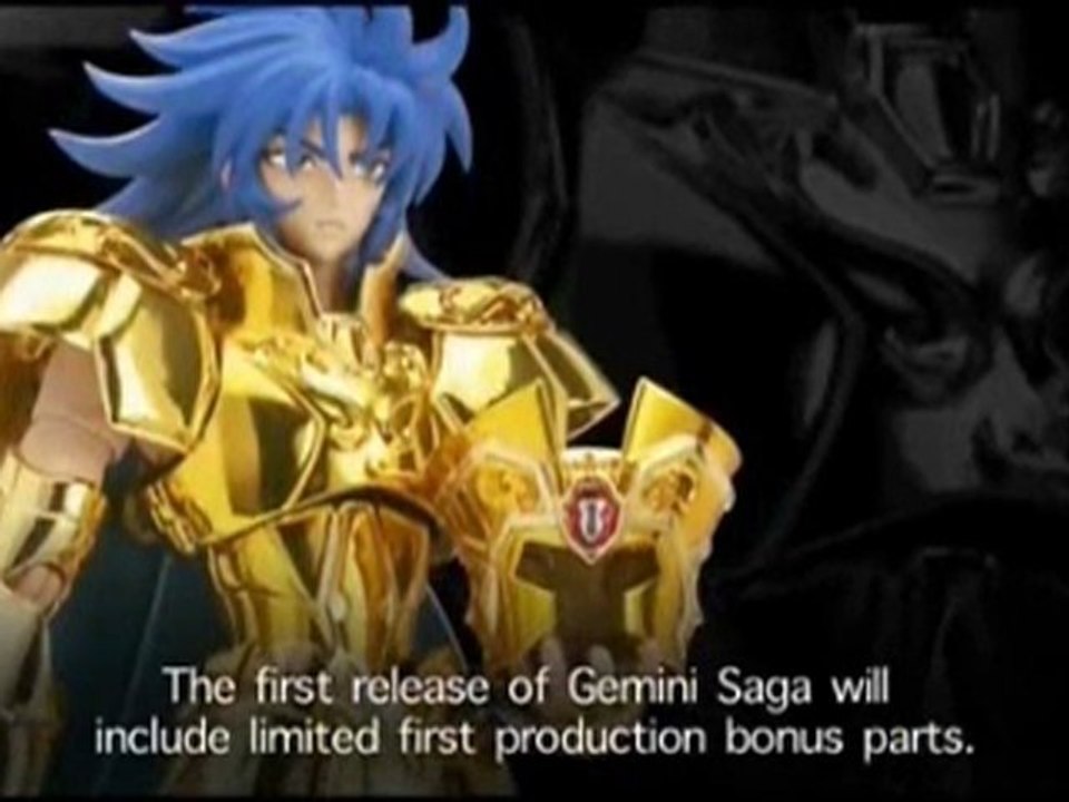 Promo Myth Cloth Ex Gemini and Sagittarius saint crown Bandai 2011 August