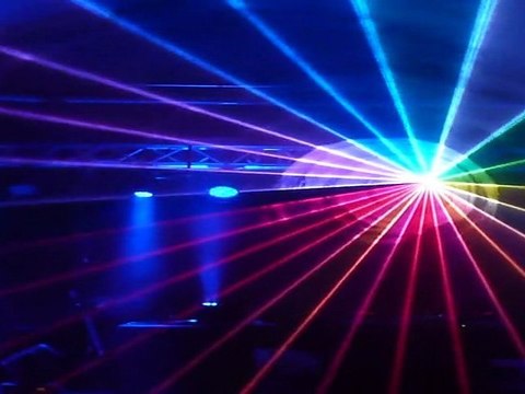 Show laser RGB et lumières pour mariage