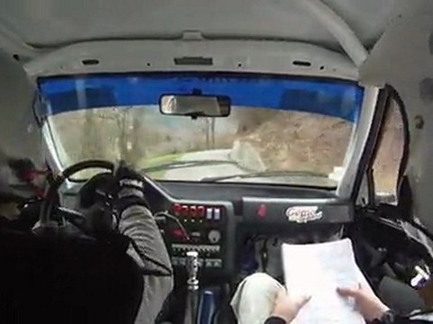 Rallye du pay de Faverges equipage ouvreur Bruyninckx/Lemaire 106 A5K