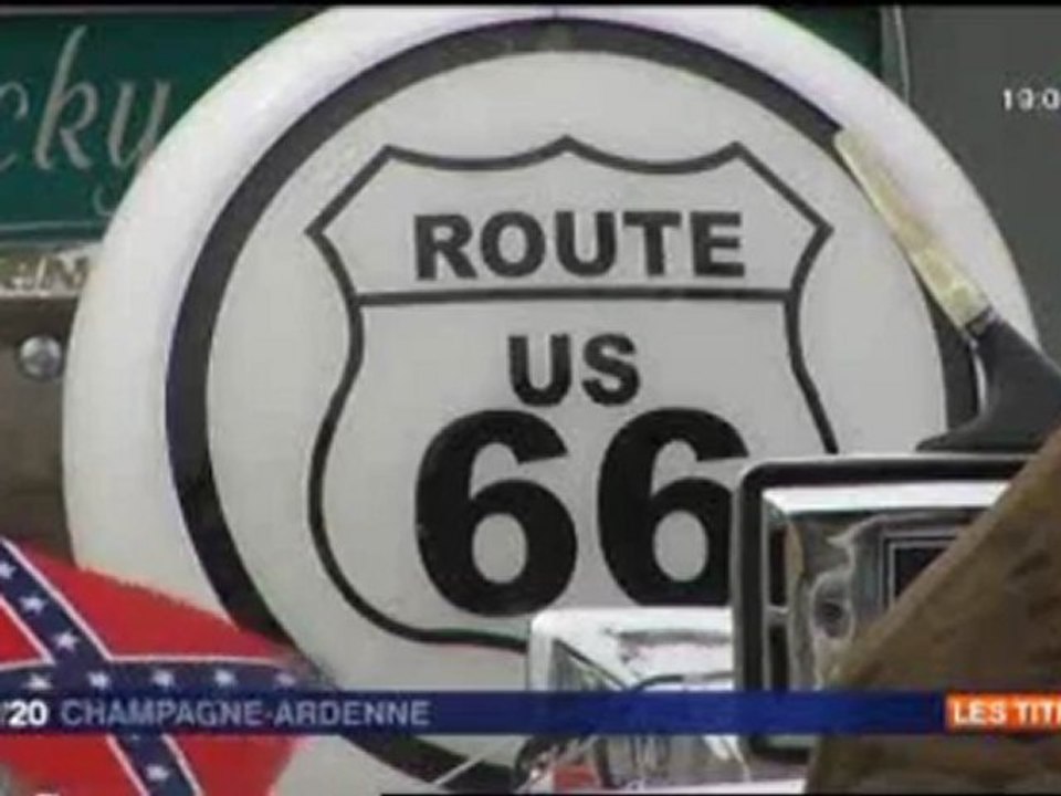 Américan Show Champenois 2011 au 19/20 du 12 juin FR3 Champagne Ardennes présenté par www.dragstar.125.free.fr