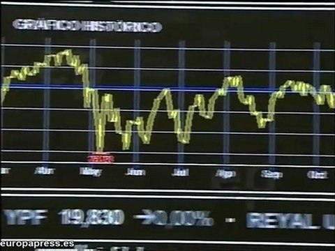 La bolsa cierra con una caída del 2,68%