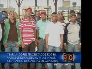 Siderúrgica del Orinoco protesta