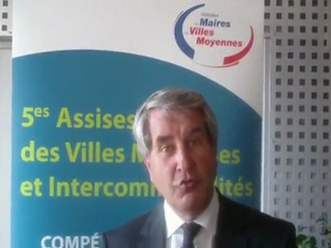 Christian PIERRET élu Président de la Fédération des Maires des Villes Moyennes lors des 5e Assises de Quimper