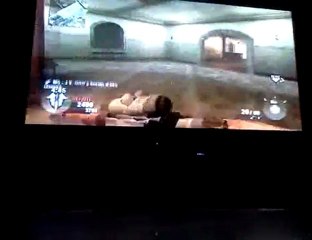 cod7 sur wii commenter 4 avec la taem MG