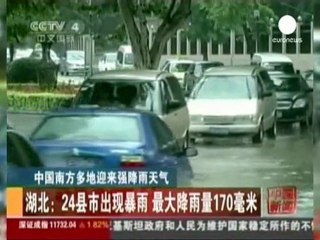 La Chine endeuillée par des pluies torrentielles