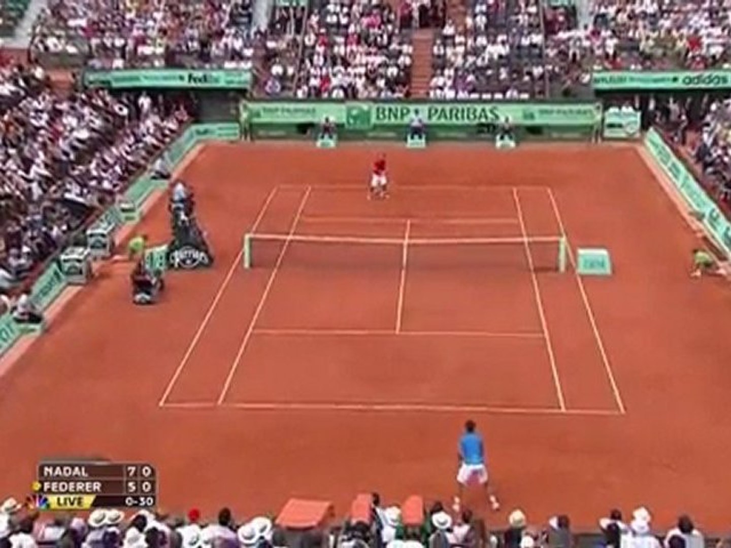 5/16) Roland Garros 2011 Final Nadal vs Federer Full Match HD