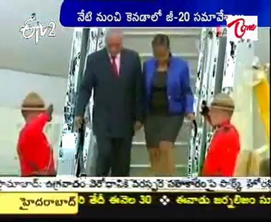 Today G20 Meetings in Canada