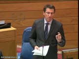 Feijóo habla sobre Sanidad en el Parlamento