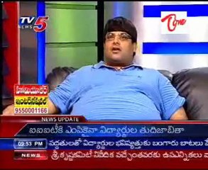 Chit chat with Pappu Movie Hero, Heroin - Krishnudu,deepika_Part-03