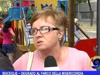 Bisceglie | Degrado al Parco Misericordia