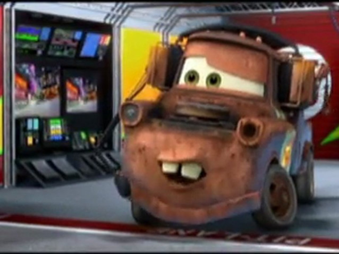Cars 2 Getting Mater out of the pits