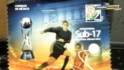 Medio Tiempo.com - Presentan timbre postal Mundial Sub-17 México 2011, 15 de Junio del 2011