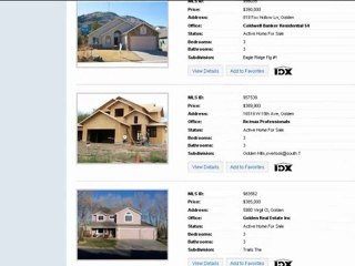 Find Homes for Sale Golden Colorado
