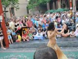 Bellydance con velo Medievales Zaragoza 2011