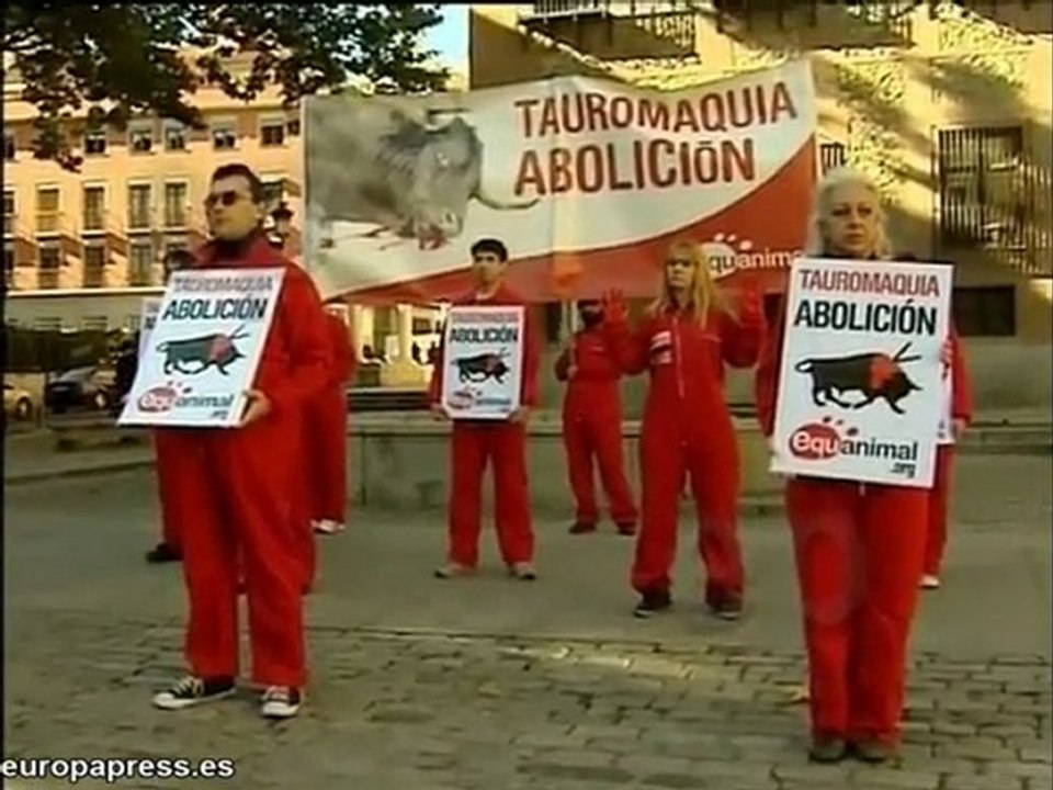 Equanimal protesta frente al ministerio de Cultura