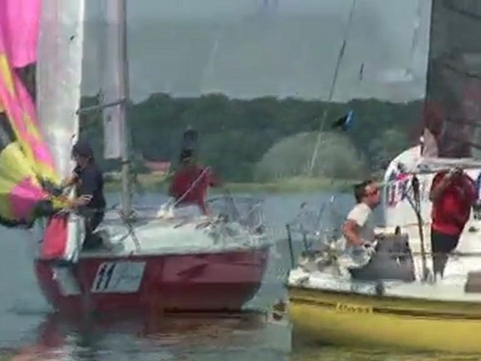 Deuxième journée de course au Championnat de France Intersérie des Croiseurs Légers, le 4 Juin au Lac d’Orient.