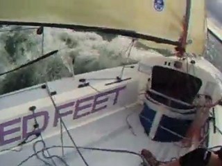 Troisième et dernière journée de course au Championnat de France Intersérie des Croiseurs Légers, le 5 Juin 2011 au Lac d’Orient.