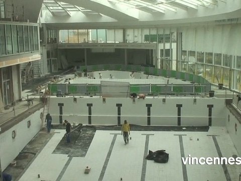 Centre aquatique de Vincennes : visite guidée à quelques semaines de l'ouverture