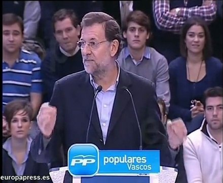 Rajoy: Ninguna franquicia de ETA se puede presentar a las el