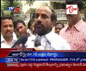 Krishnayya talking to media