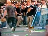 Nutshot Hit in the NUTS with a Flash Bang at Vancouver Riot June 15th 2011