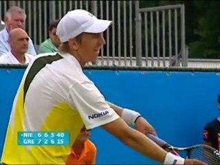 Hertogenbosch - Gremelmayr wirft Nieminen raus